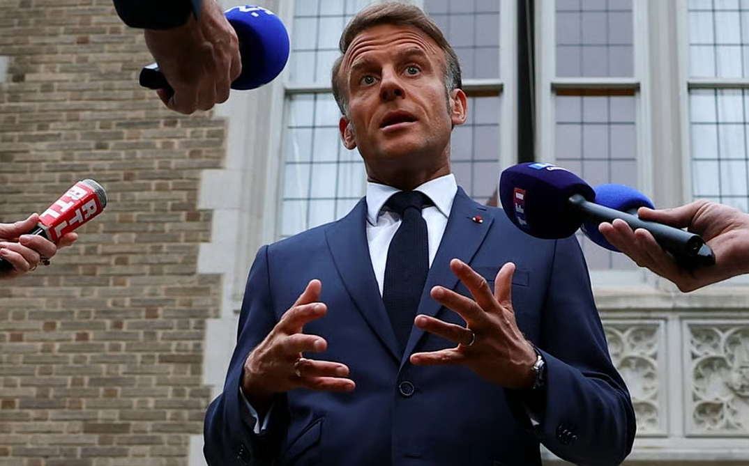 Ông Macron có “cuộc thảo luận dài về Ukraine và Nga” với ông Trump ở New York - Ảnh 1.