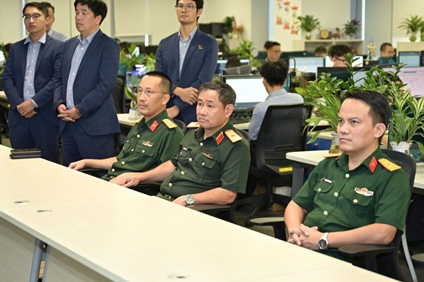 MB đón đoàn kiểm tra chuyên đề cải cách hành chính và chuyển đổi số của Bộ Quốc phòng- Ảnh 5.