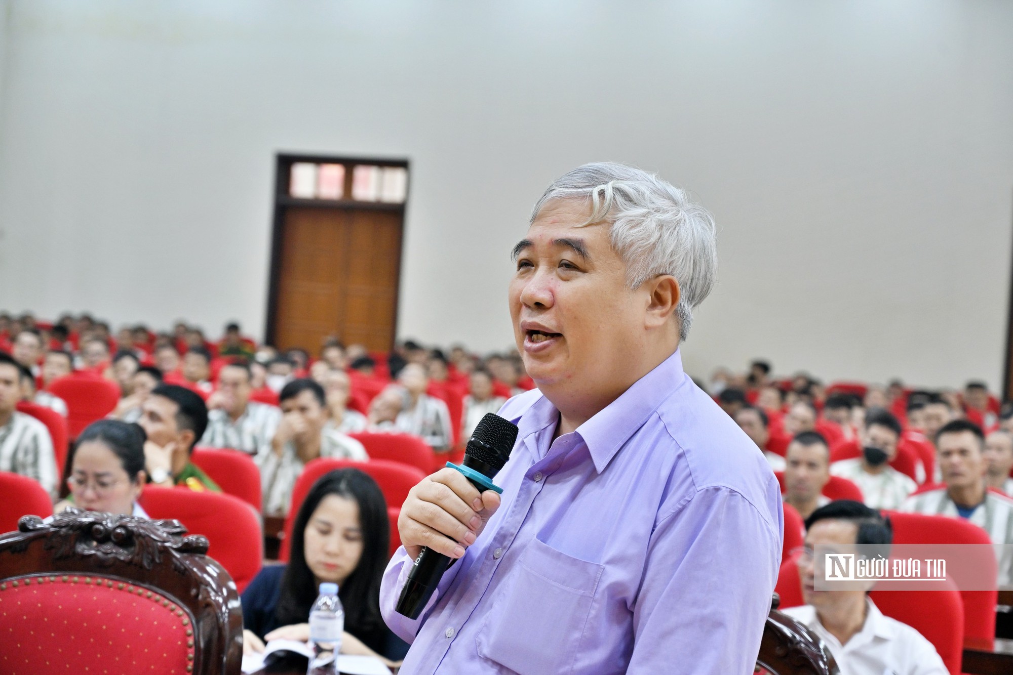 Trang bị kiến thức pháp luật, tái hòa nhập cho phạm nhân Trại giam Nam Hà - Ảnh 7.