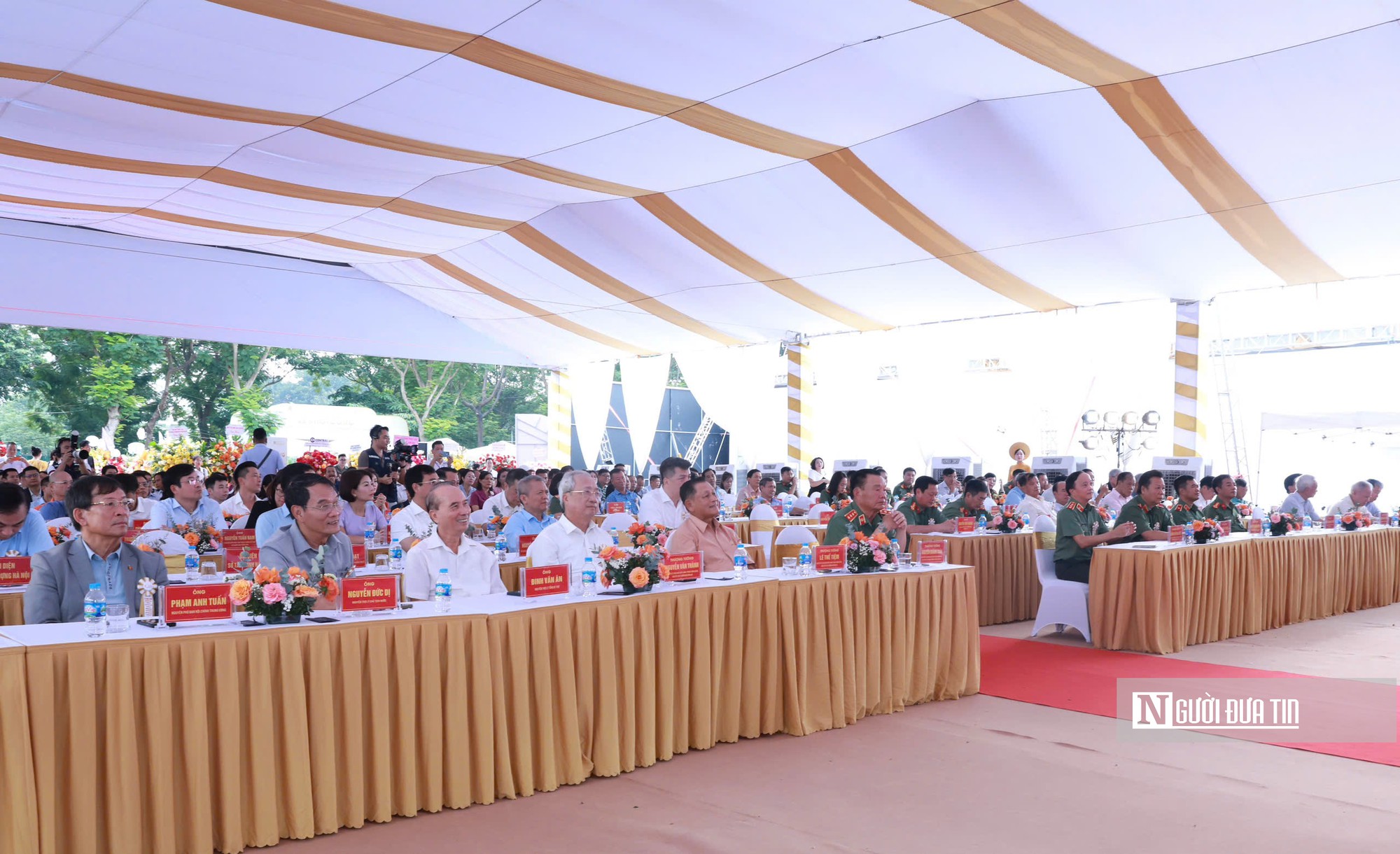 Khởi công dự án xây dựng nhà ở cho lực lượng vũ trang CAND tại Hà Nội - Ảnh 1.