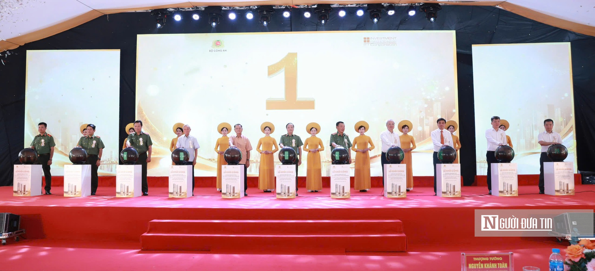 Khởi công dự án xây dựng nhà ở cho lực lượng vũ trang CAND tại Hà Nội - Ảnh 2.