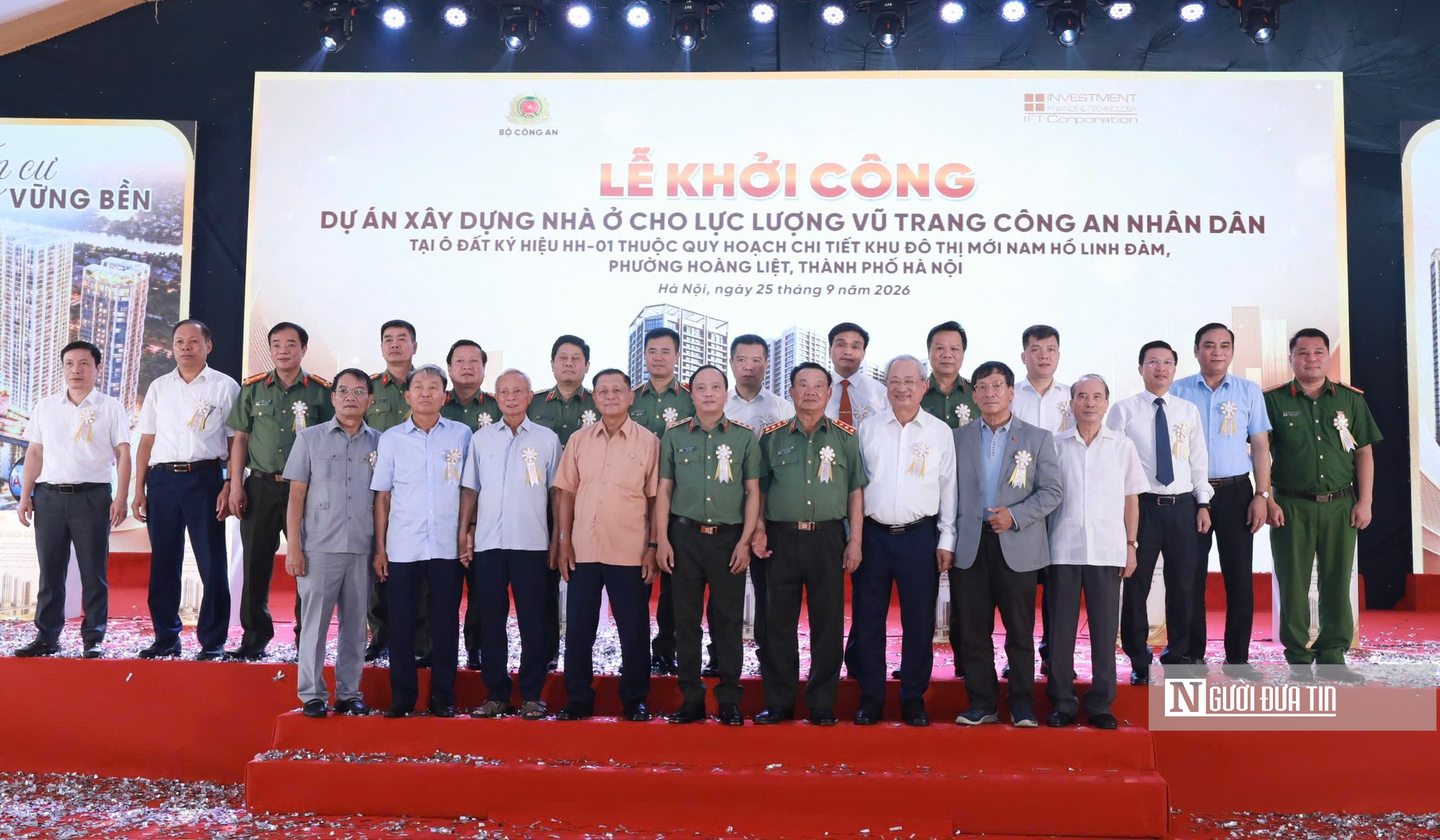Khởi công dự án xây dựng nhà ở cho lực lượng vũ trang CAND tại Hà Nội - Ảnh 5.