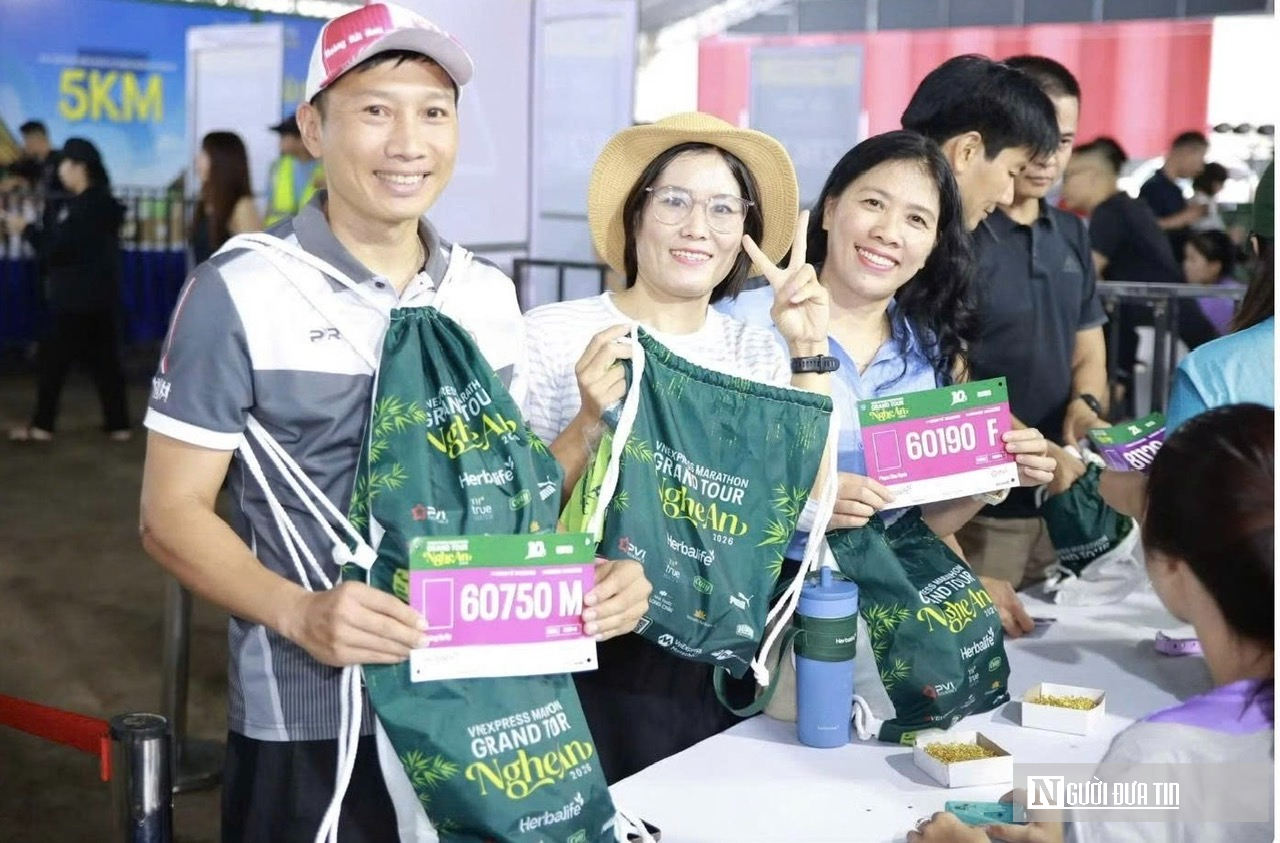 Hàng nghìn runner trong và ngoài nước quy tụ tại VnExpress Marathon Grand Tour Nghệ An 2026 - Ảnh 2.