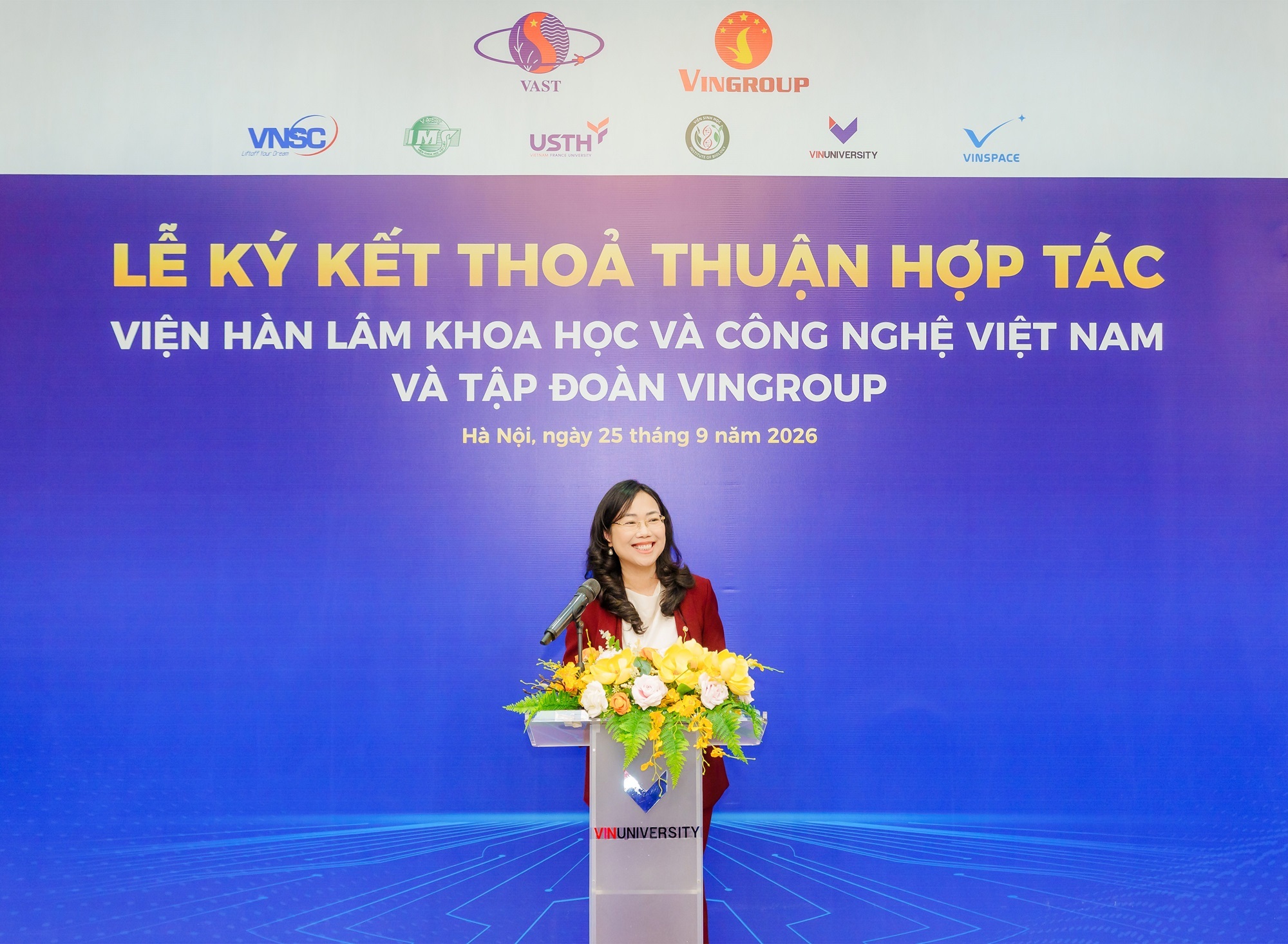 Vingroup và Viện Hàn lâm Khoa học và Công nghệ Việt Nam hợp tác phát triển công nghệ mũi nhọn - Ảnh 3.
