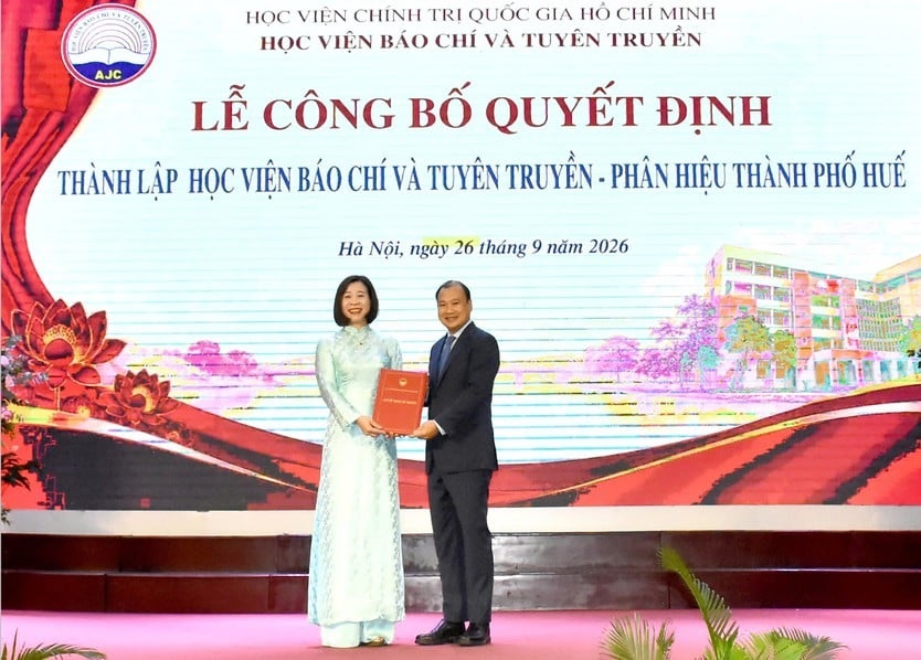 Học viện Báo chí và Tuyên truyền thành lập Phân hiệu tại Tp. Huế - Ảnh 3.