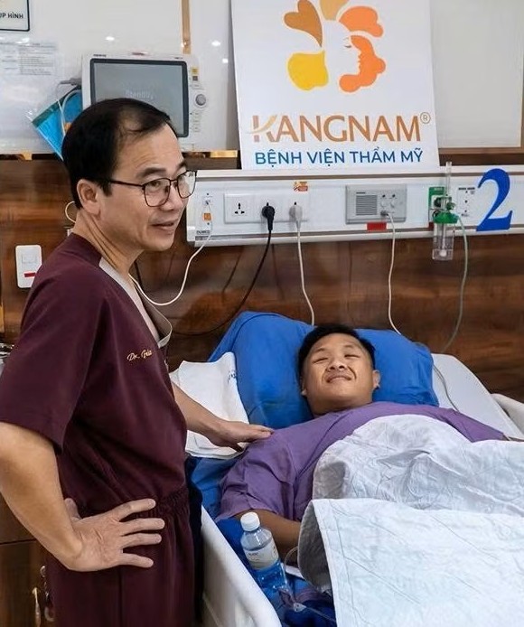 Bệnh viện Kangnam giúp Trọng Nhân Byebeo loại bỏ 8,1kg da chùng trong ca mổ lần thứ 3- Ảnh 2.