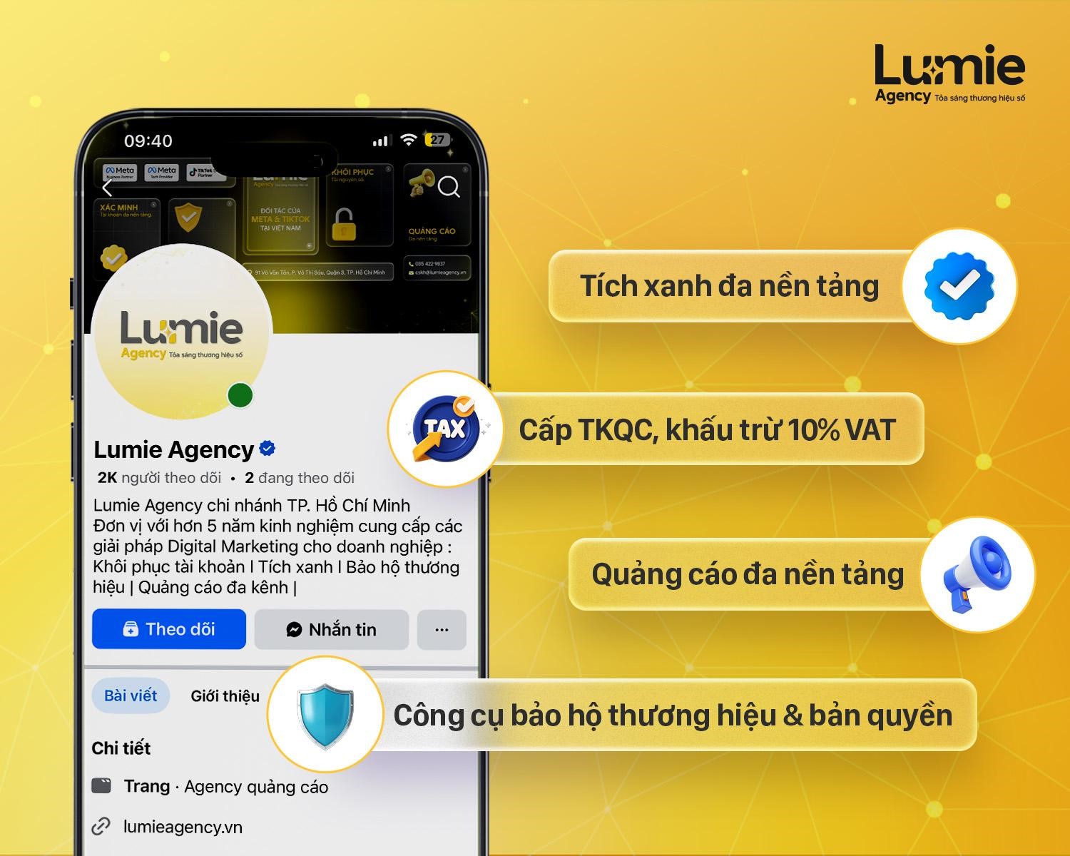 Lumie Agency đồng hành cùng doanh nghiệp xây dựng thương hiệu số bền vững - Ảnh 3.