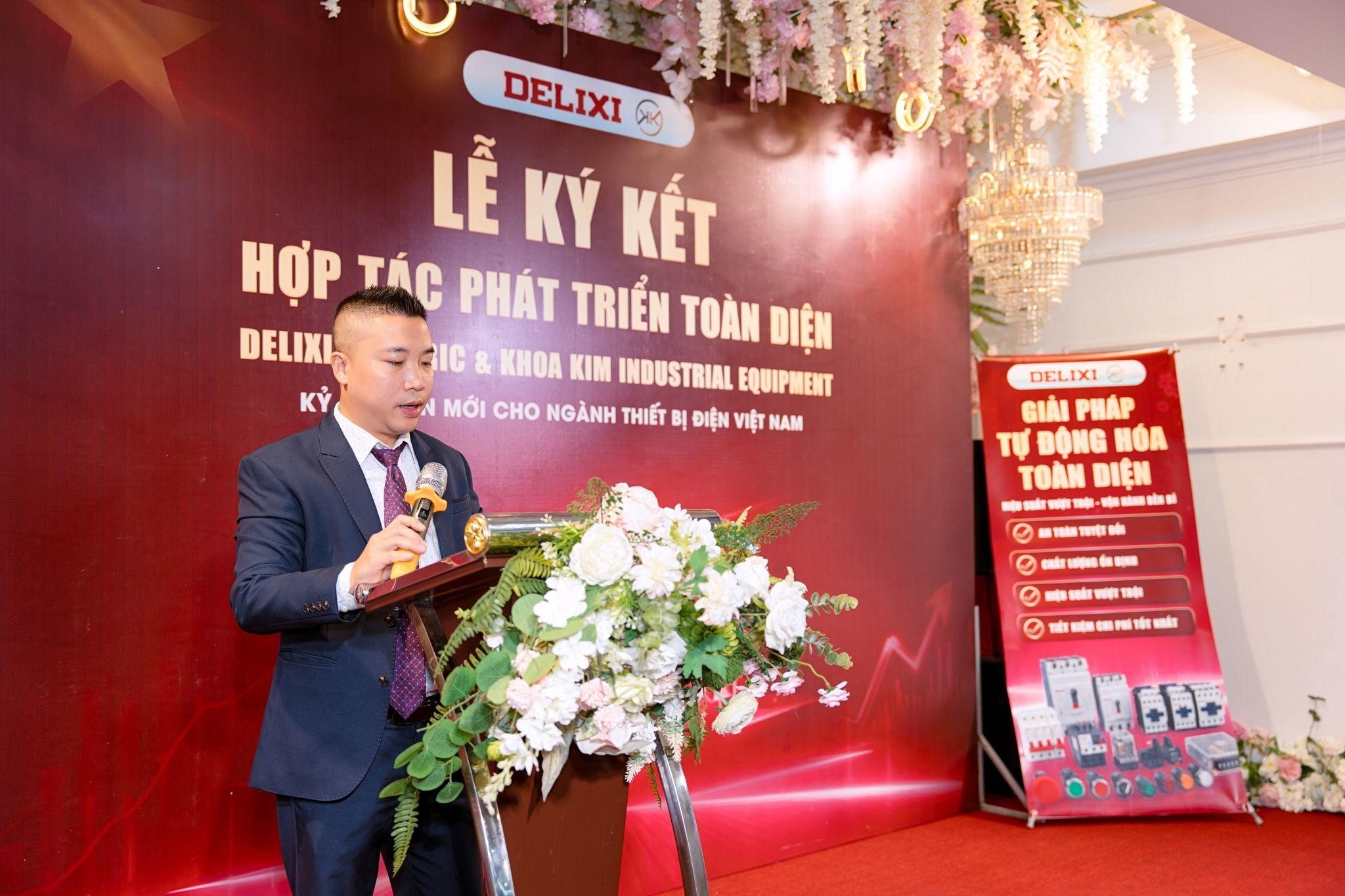 Delixi - Khoa Kim ký kết hợp tác toàn diện, đưa thương hiệu thiết bị điện quốc tế chính hãng đến hàng triệu gia đình Việt - Ảnh 3.