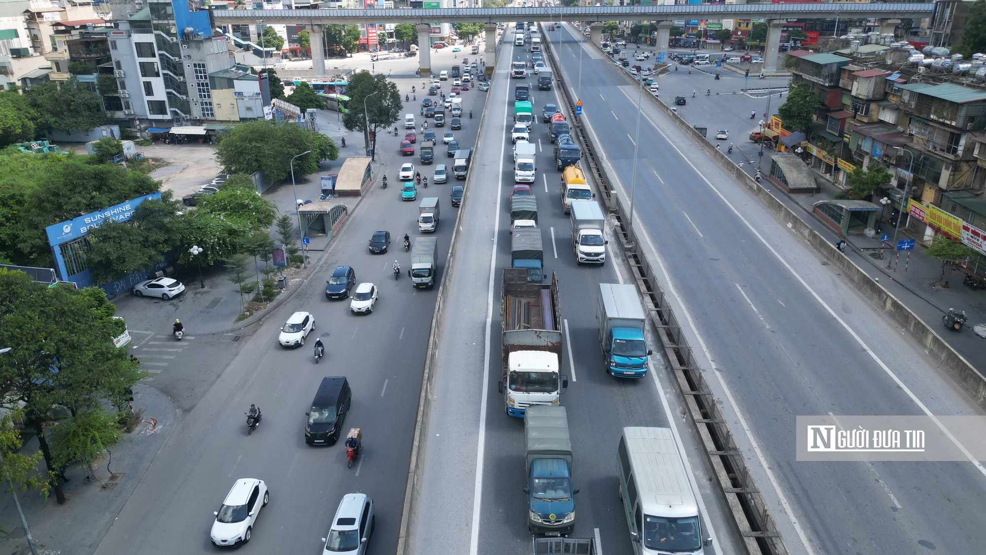 Cận cảnh Vành đai 3 trên cao "gánh" lượng xe gấp 8 lần lưu lượng thiết kế- Ảnh 7.