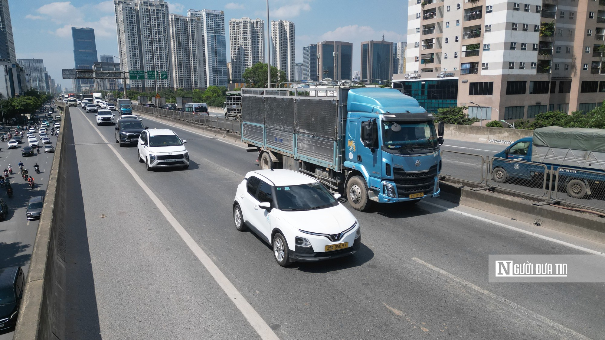 Cận cảnh Vành đai 3 trên cao "gánh" lượng xe gấp 8 lần lưu lượng thiết kế- Ảnh 8.
