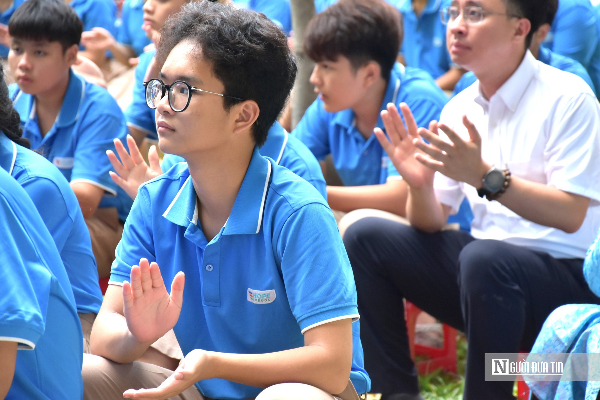Phó Thủ tướng xúc động trước ngôi trường mang tên Hy Vọng, thắp ước mơ trẻ em sau đại dịch Covid-19- Ảnh 9.