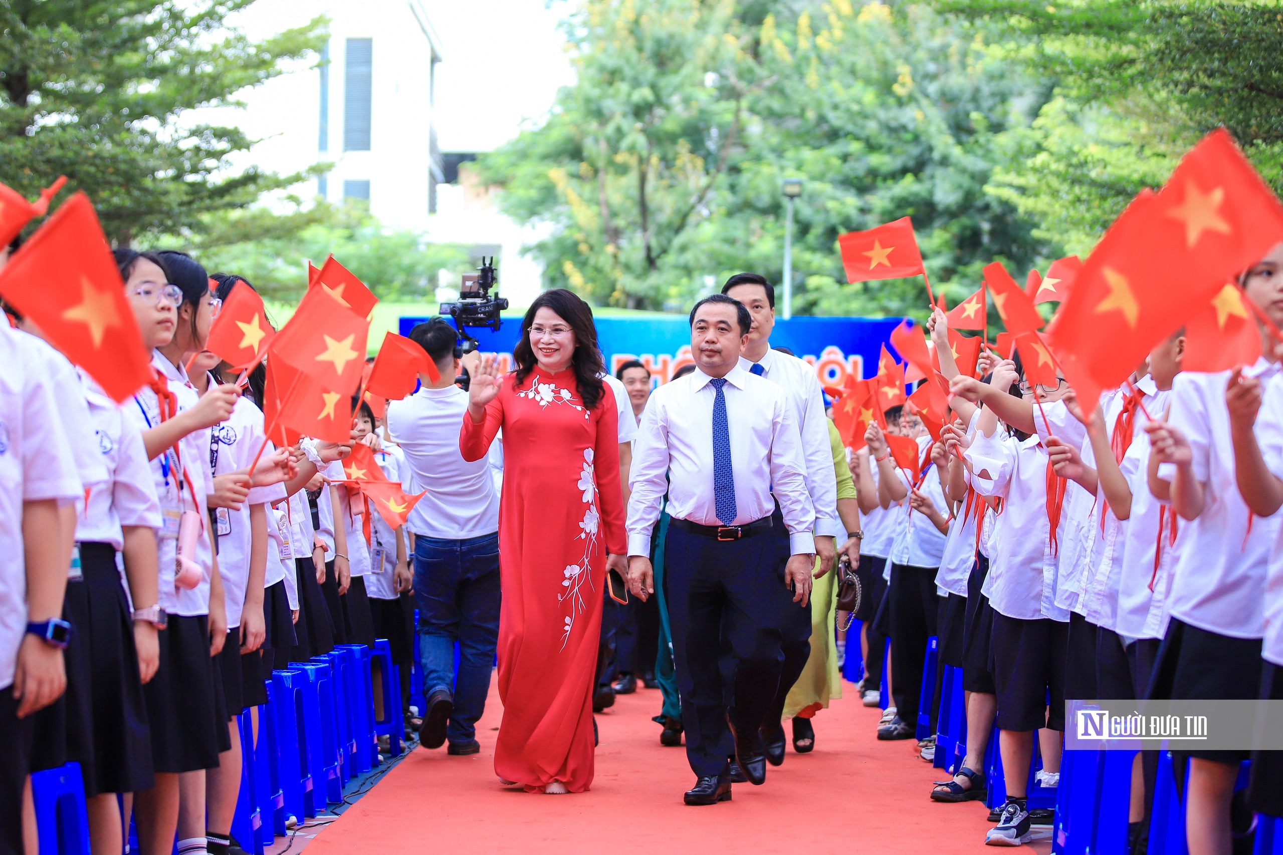 Hơn 2,3 triệu học sinh Thủ đô hân hoan khai giảng năm học 2026-2027- Ảnh 3.