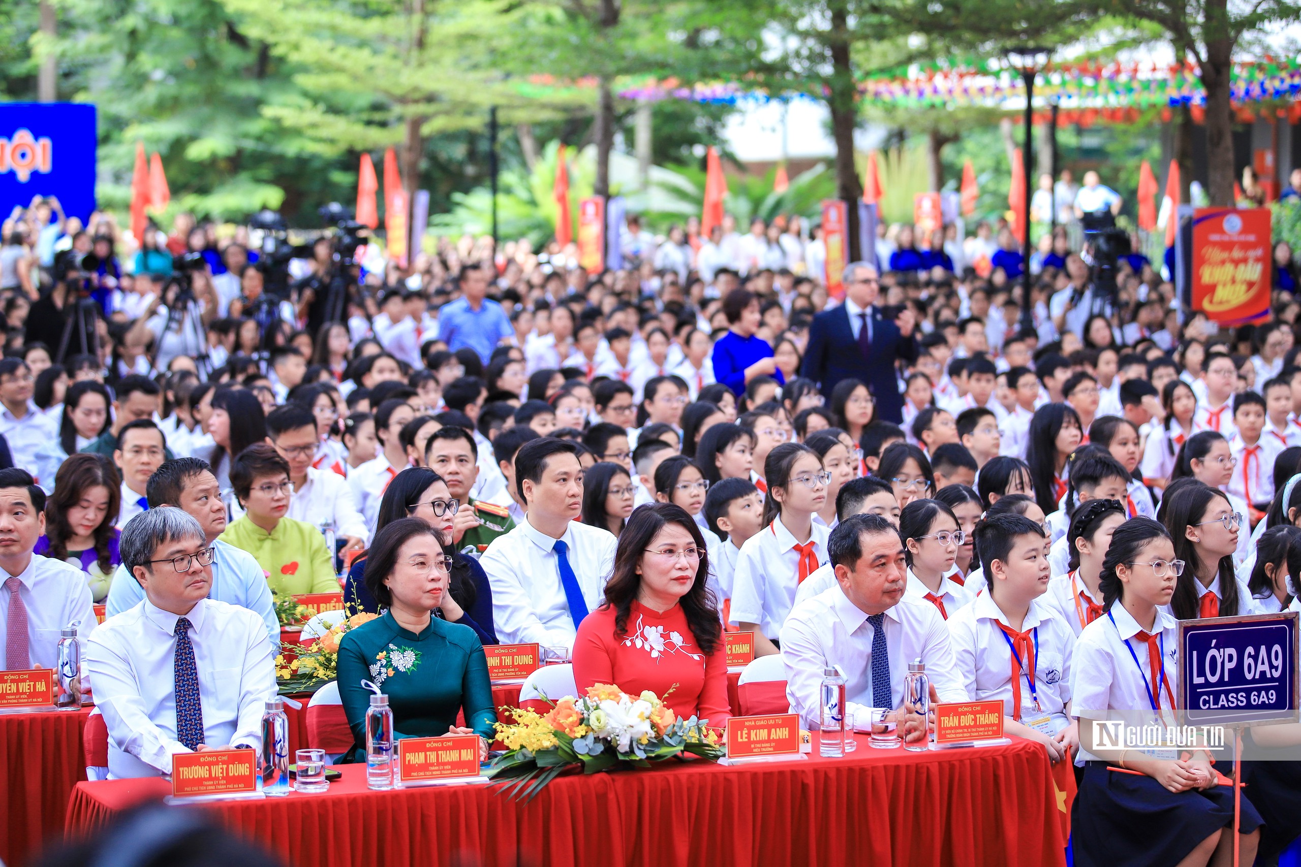Hơn 2,3 triệu học sinh Thủ đô hân hoan khai giảng năm học 2026-2027- Ảnh 4.