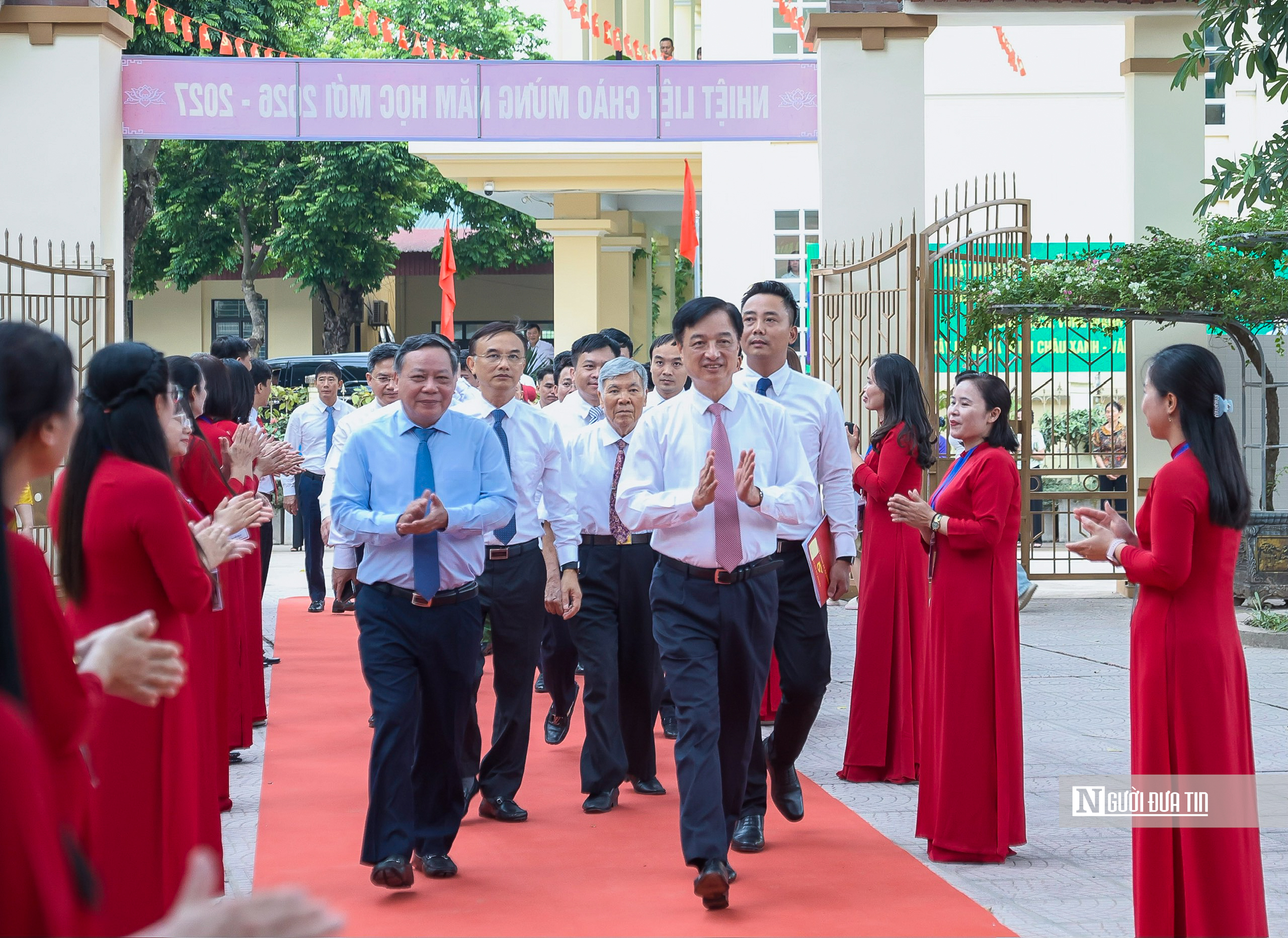Hơn 2,3 triệu học sinh Thủ đô hân hoan khai giảng năm học 2026-2027- Ảnh 11.