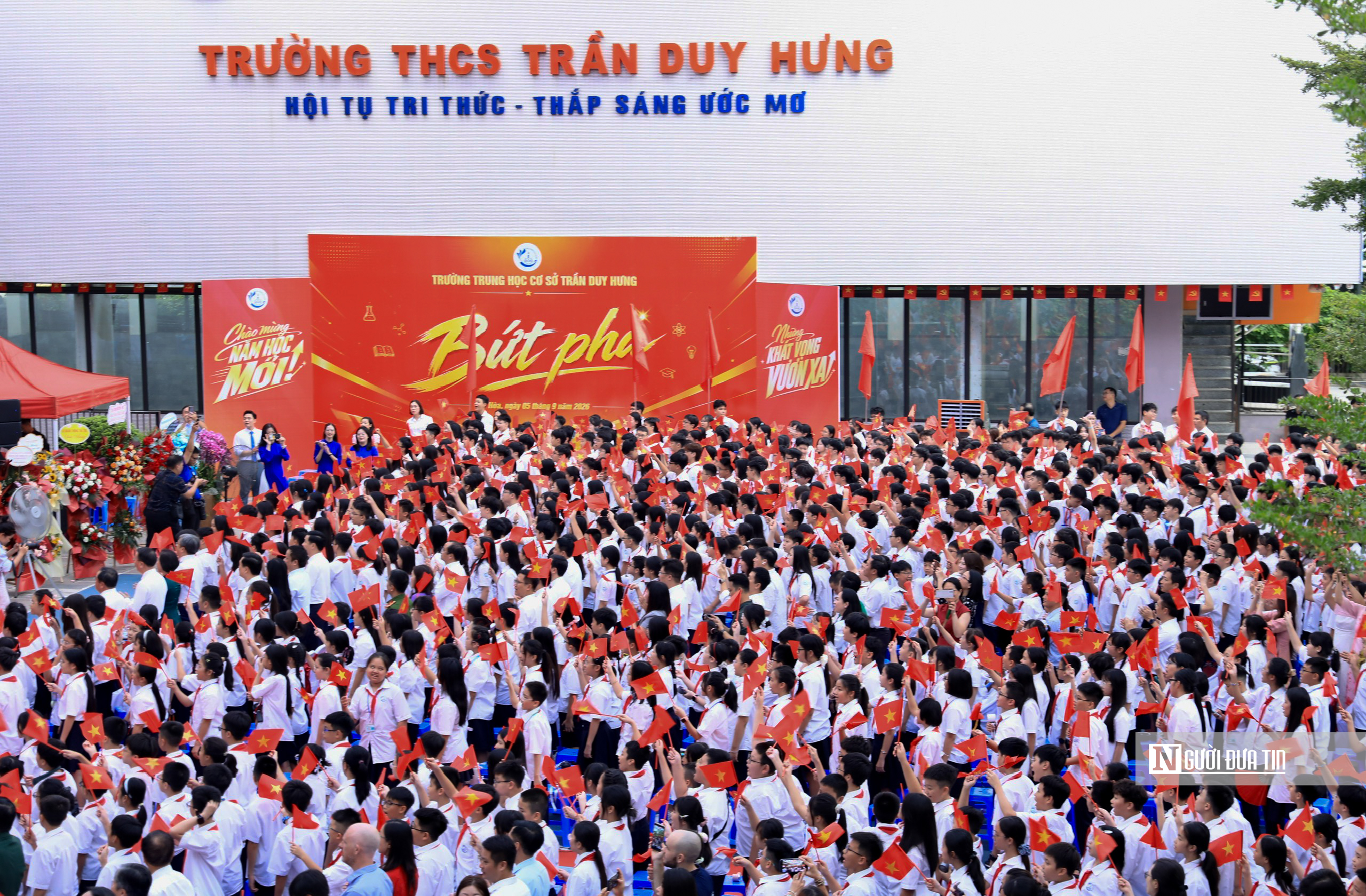 Hơn 2,3 triệu học sinh Thủ đô hân hoan khai giảng năm học 2026-2027- Ảnh 9.
