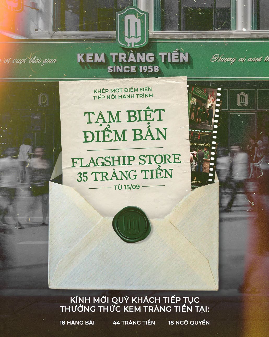 Kem Tr&agrave;ng Tiền sau khi ph&aacute;t đi th&ocirc;ng b&aacute;o mới nhất, người d&acirc;n ai cũng muốn lưu lại một ch&uacute;t k&yacute; ức- Ảnh 1.