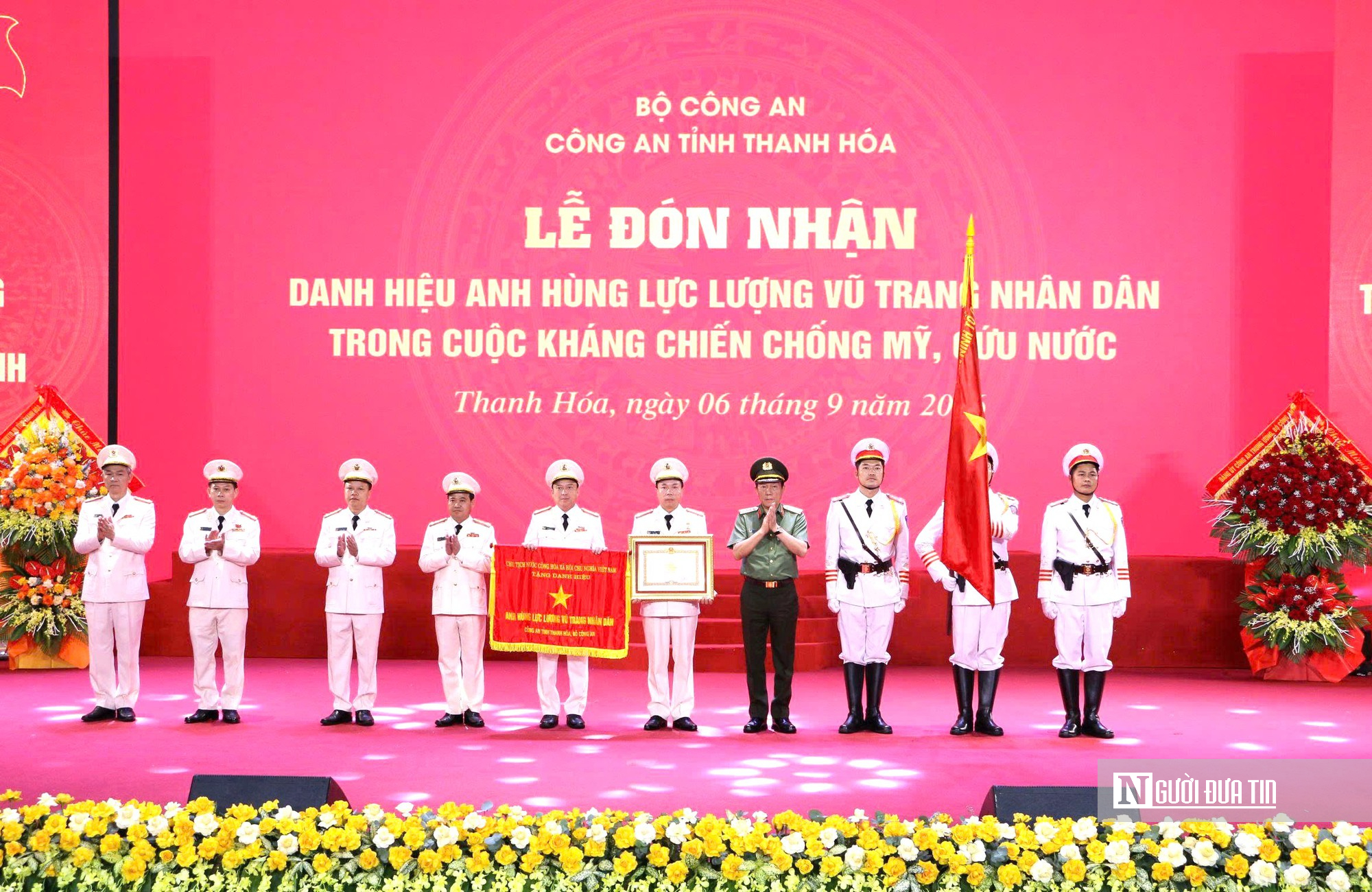 Công an tỉnh Thanh Hóa được phong tặng AHLLVTND trong kháng chiến chống Mỹ- Ảnh 1.