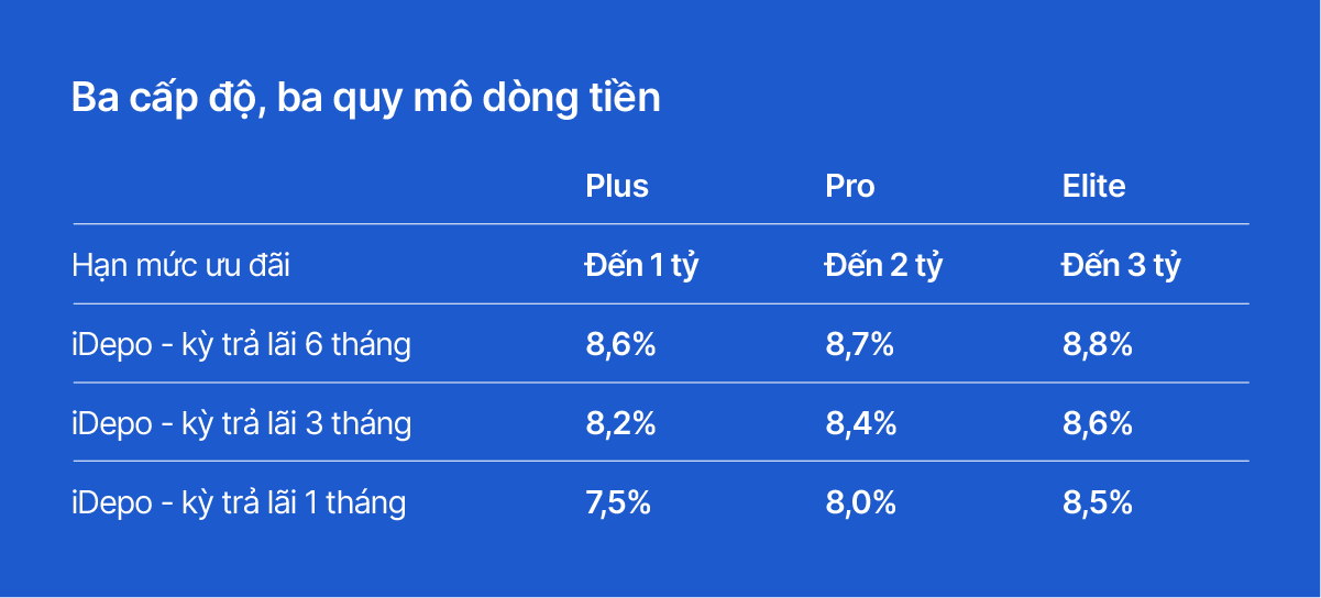 VIB Up: Cho phép chọn Gói nâng hạng phù hợp giúp tiền nhàn rỗi tạo thêm giá trị - Ảnh 2.