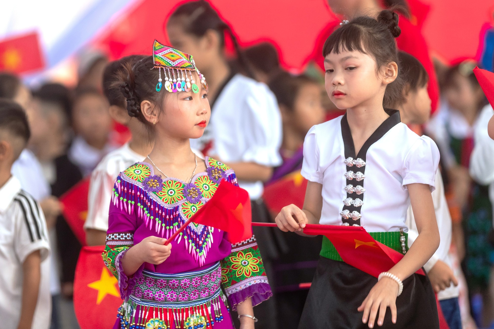 Khánh thành Trường Phổ thông nội trú Tiểu học và Trung học cơ sở Petrovietnam - Phong Thổ (Lai Châu)- Ảnh 4.