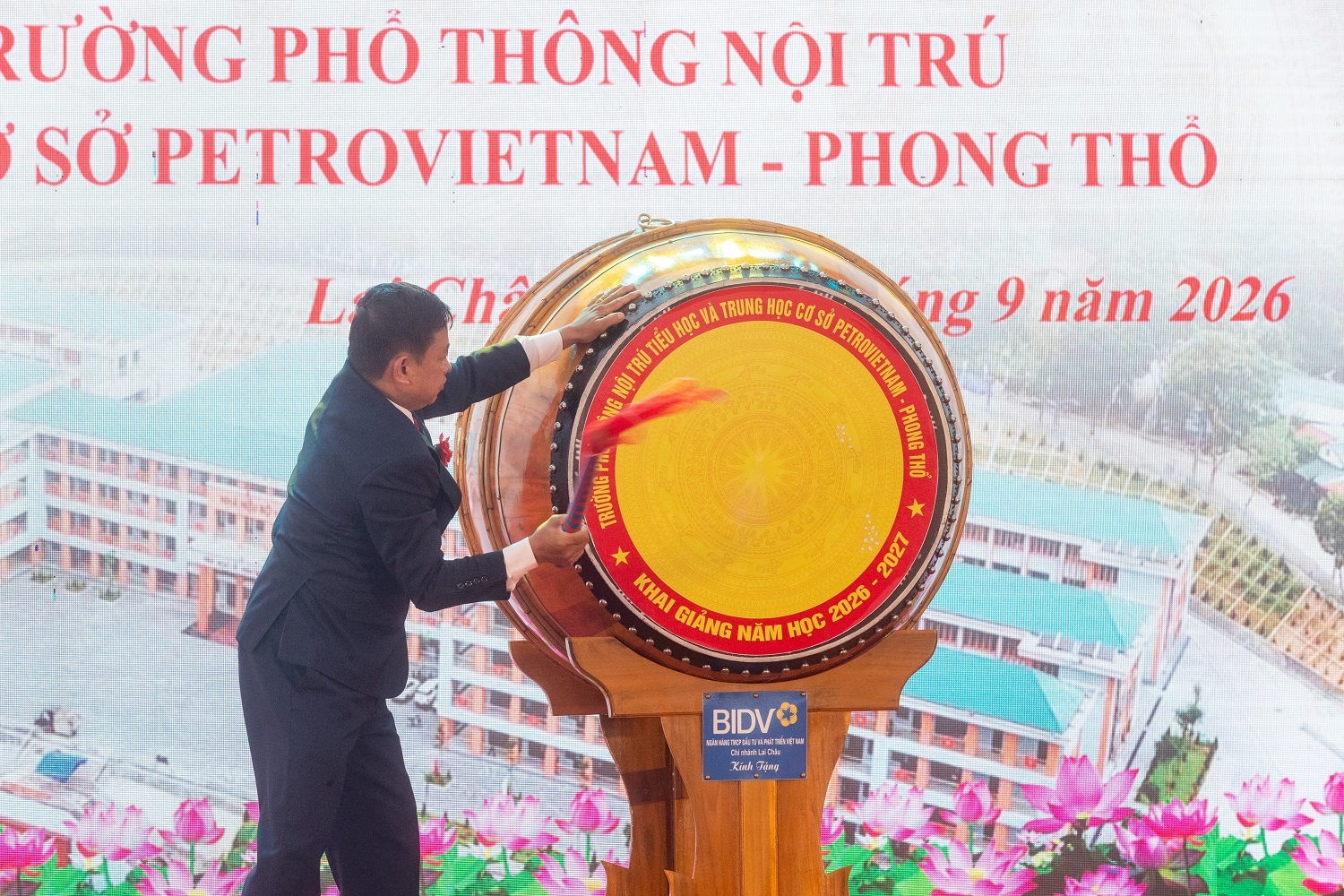 Khánh thành Trường Phổ thông nội trú Tiểu học và Trung học cơ sở Petrovietnam - Phong Thổ (Lai Châu)- Ảnh 7.