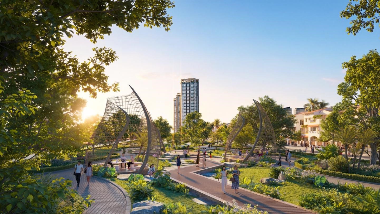 Hàng trăm căn nhà phố, biệt thự sắp hoàn thiện, Blanca City “thay da đổi thịt” sau hơn một năm- Ảnh 9.