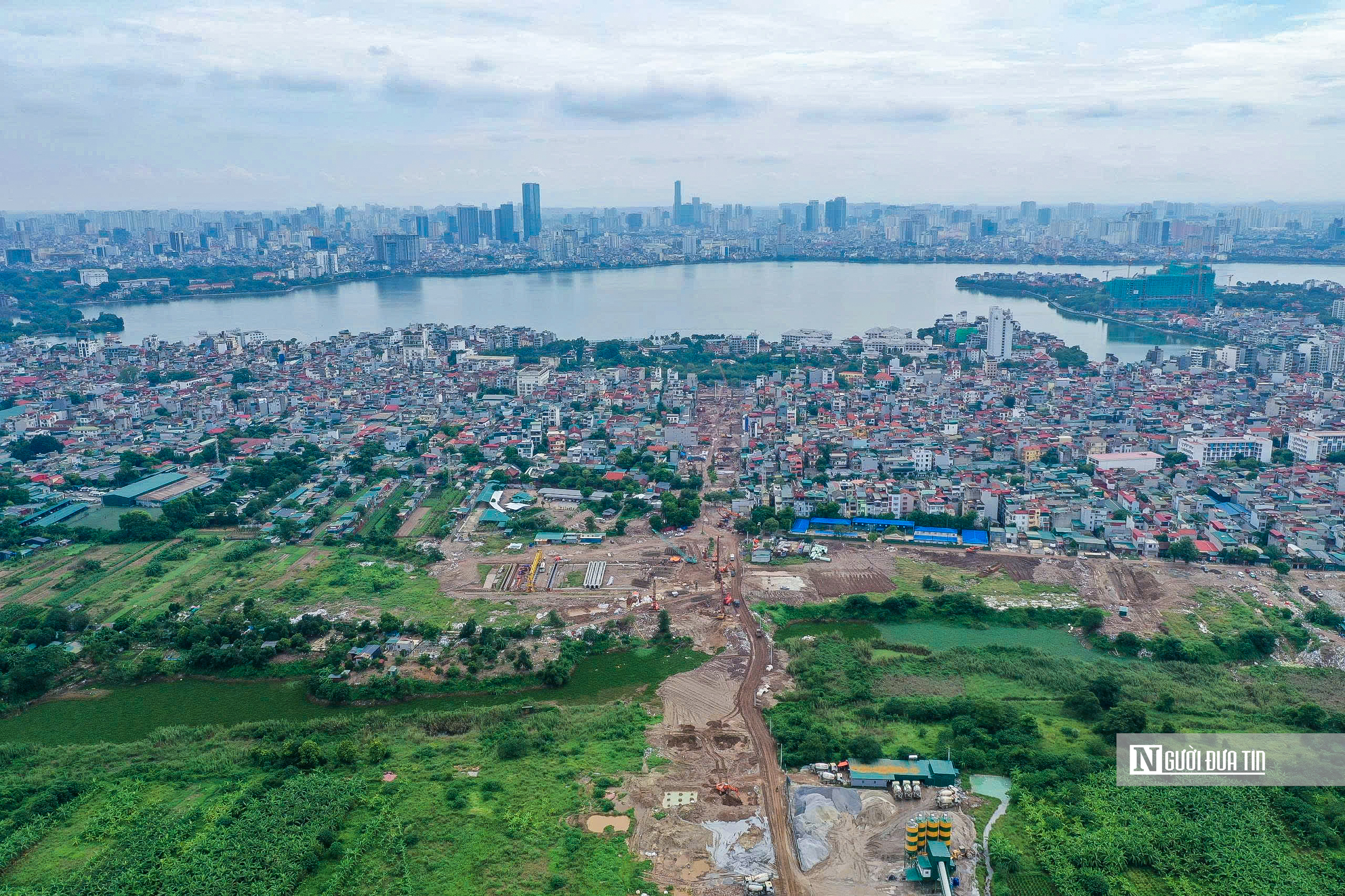 Hà Nội tăng tốc thi công cầu Tứ Liên- Ảnh 12.