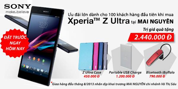 Công nghệ - Sony Việt Nam bán Xperia Z Ultra giá 17,9 triệu đồng (Hình 3).