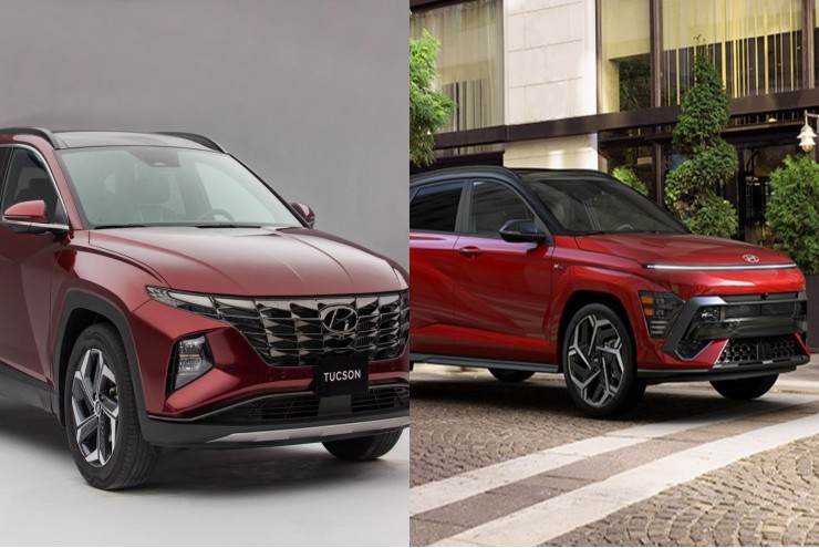 Công nghệ - So sánh 2024 Hyundai Kona và Hyundai Tucson