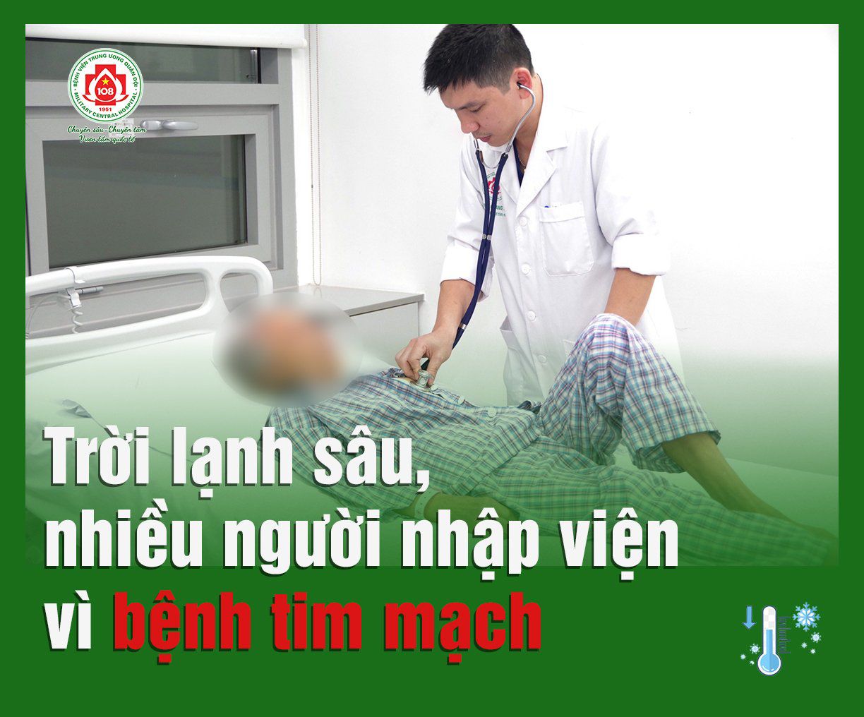 Đời sống - Trời lạnh sâu, nhiều người nhập viện vì bệnh tim mạch