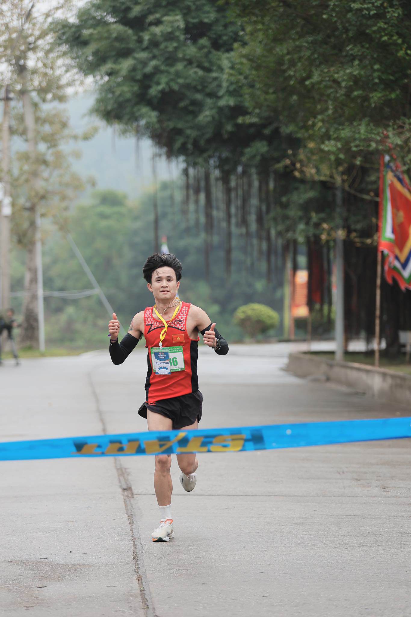 Đời sống - Bị chó đuổi, về nhất giải chạy việt dã: Nam VĐV lên tiếng