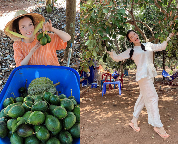 Văn hoá - Phương Oanh, "phú bà buồn lấy hột xoàn ra đếm" gây bất ngờ vì hình ảnh chân quê (Hình 6).