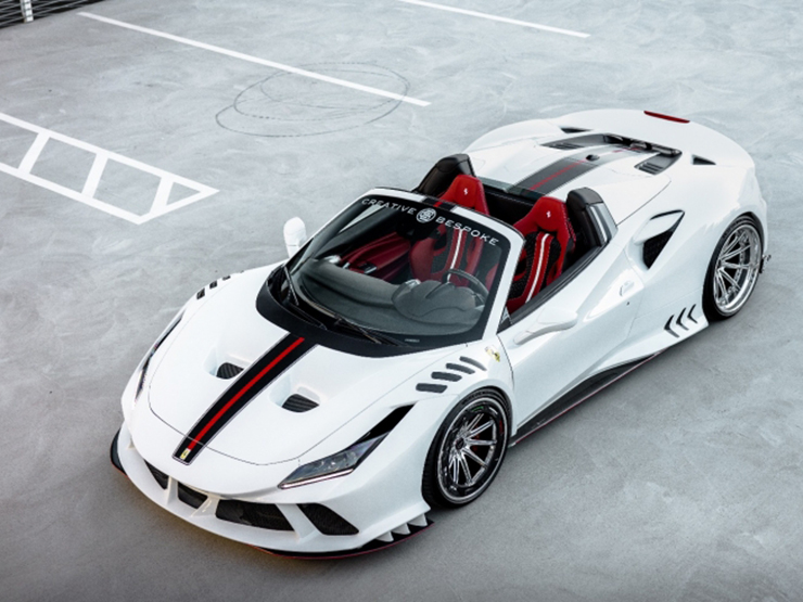 Không nên bỏ lỡ - Cận cảnh Ferrari F8 Spider độ Bespoke Carbon độc nhất thế giới