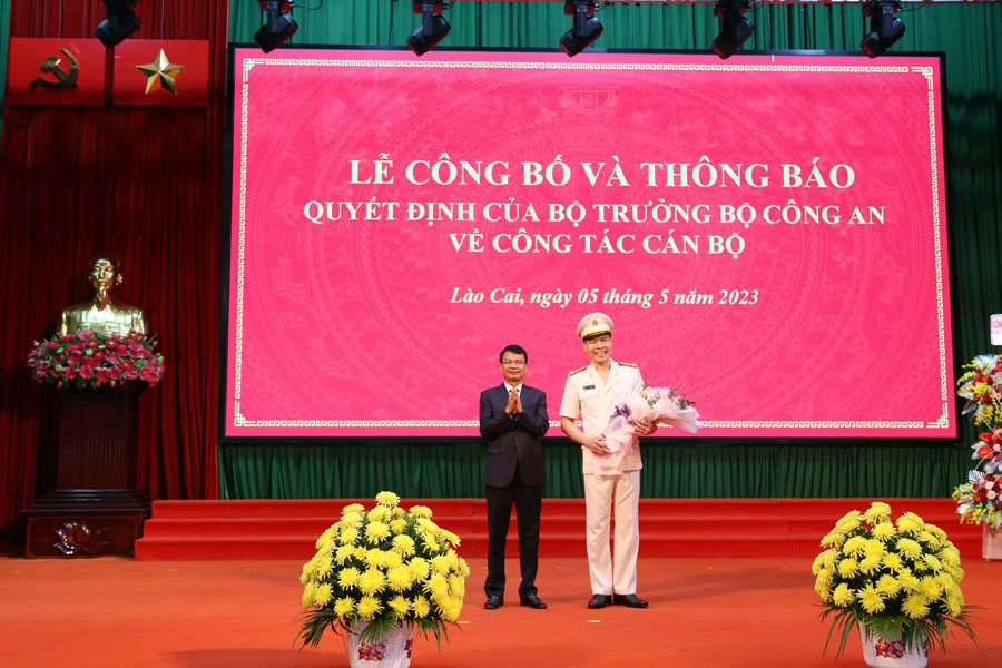 Sự kiện - Bổ nhiệm tân Giám đốc Công an tỉnh Lào Cai (Hình 2).