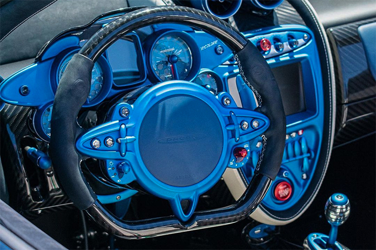 Không nên bỏ lỡ - Đây là mẫu xe cực hiếm Pagani Huayra Tricolore màu Blu Tricolore trị giá hơn 150 tỷ đồng (Hình 9).