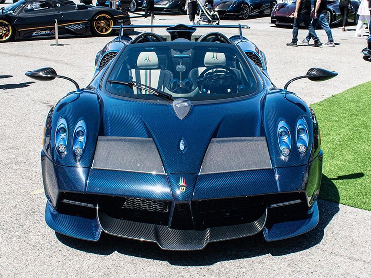 Không nên bỏ lỡ - Đây là mẫu xe cực hiếm Pagani Huayra Tricolore màu Blu Tricolore trị giá hơn 150 tỷ đồng (Hình 8).