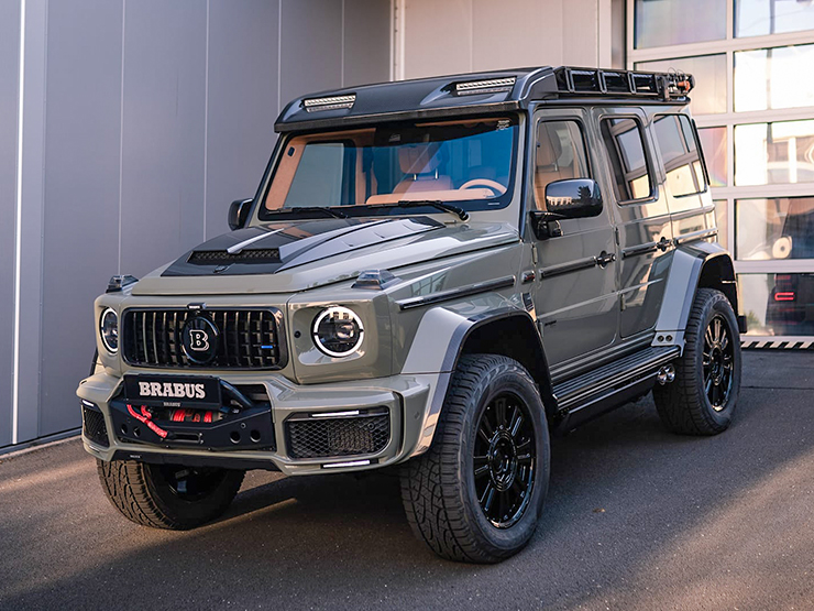 Không nên bỏ lỡ - Hãng độ Brabus ra mắt phiên bản Brabus Stealth Green cho dòng xe G63 4x4 (Hình 6).