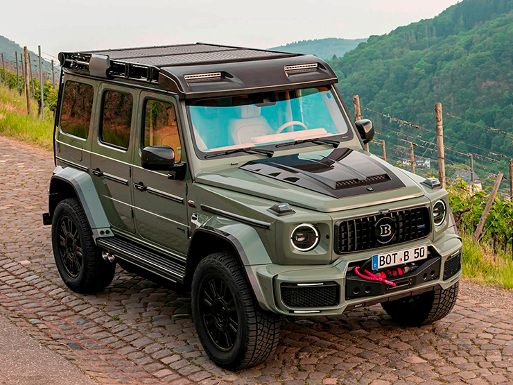 Không nên bỏ lỡ - Hãng độ Brabus ra mắt phiên bản Brabus Stealth Green cho dòng xe G63 4x4 (Hình 2).