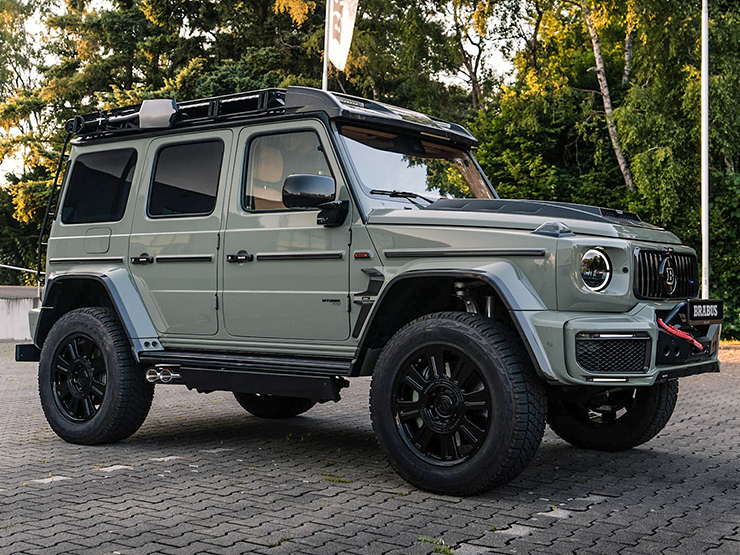 Không nên bỏ lỡ - Hãng độ Brabus ra mắt phiên bản Brabus Stealth Green cho dòng xe G63 4x4 (Hình 5).