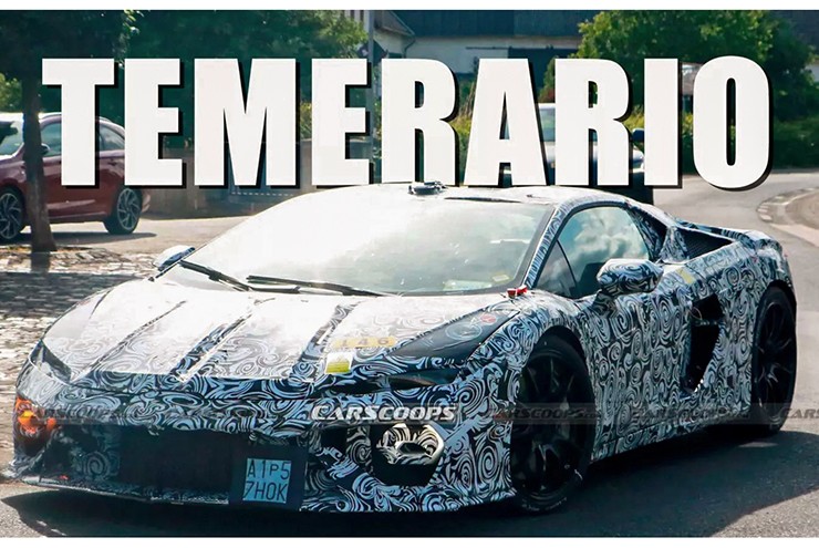 Không nên bỏ lỡ - Siêu xe thay thế Lamborghini Huracan chạy thử trong lớp ngụy trang