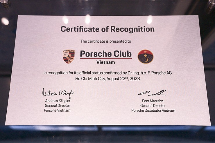 Không nên bỏ lỡ - Porsche Club Việt Nam được Porsche toàn cầu công nhận thành viên (Hình 2).