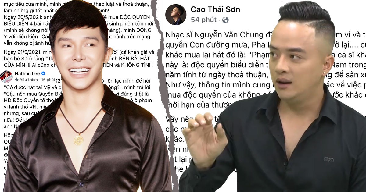 Văn hoá - Cao Thái Sơn gửi lời xin lỗi Nathan Lee trên livestream (Hình 2).