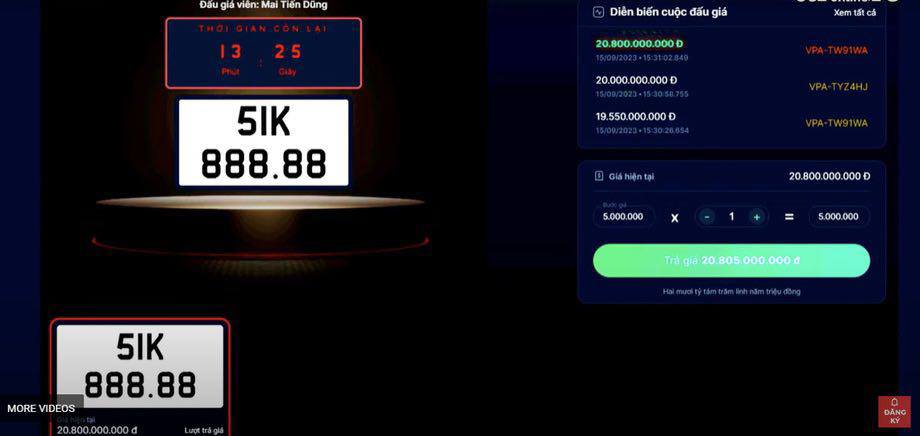 Không nên bỏ lỡ - Danh sách 36 biển số ô tô “siêu đẹp” sẽ được đưa ra đấu giá tiếp theo