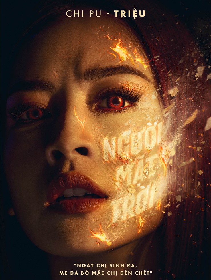 Giải trí - Chi Pu táo bạo tái xuất điện ảnh, diện váy xẻ ngực sâu hút