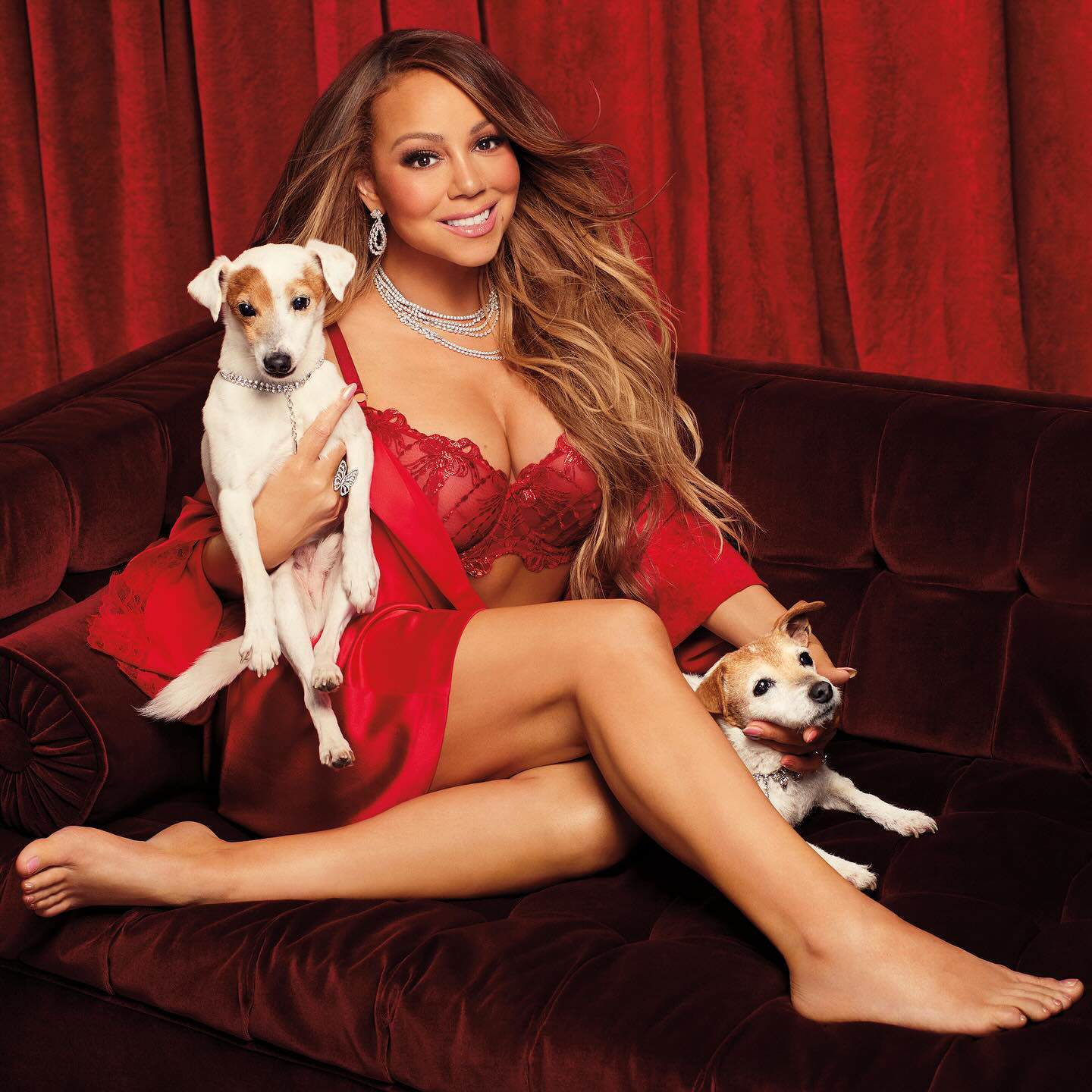 Giải trí - Mariah Carey bất ngờ diễn cho Victoria's Secret Giáng sinh (Hình 3).