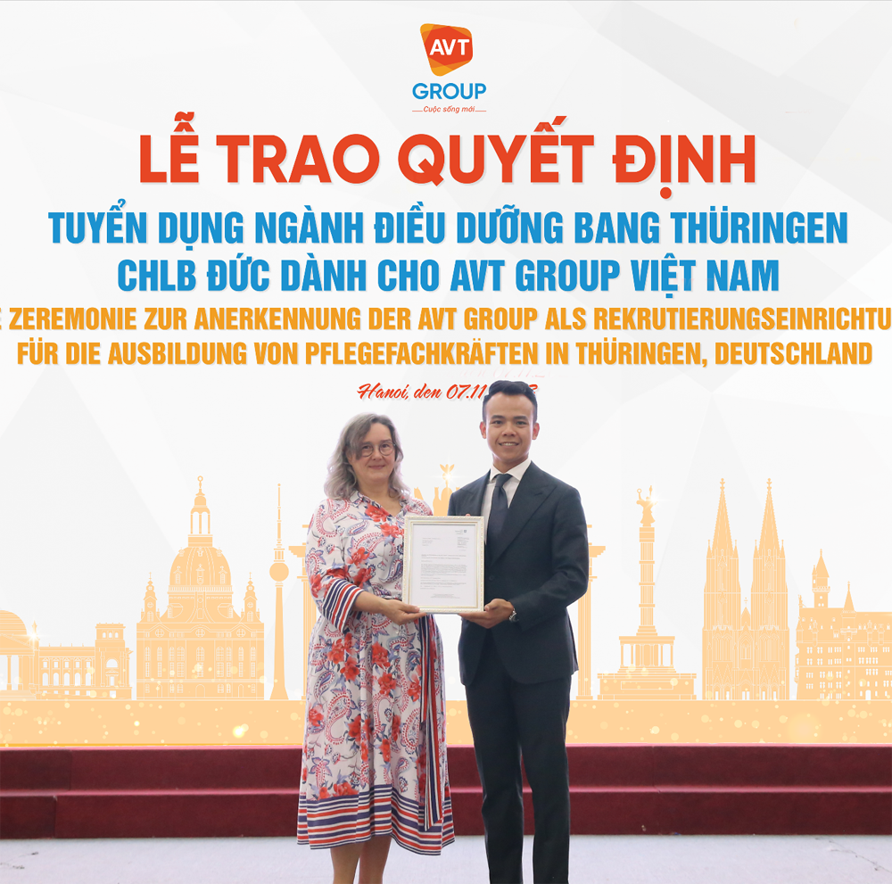 Bang Thüringen - CHLB Đức trao quyết định tuyển dụng du học sinh nghề ...
