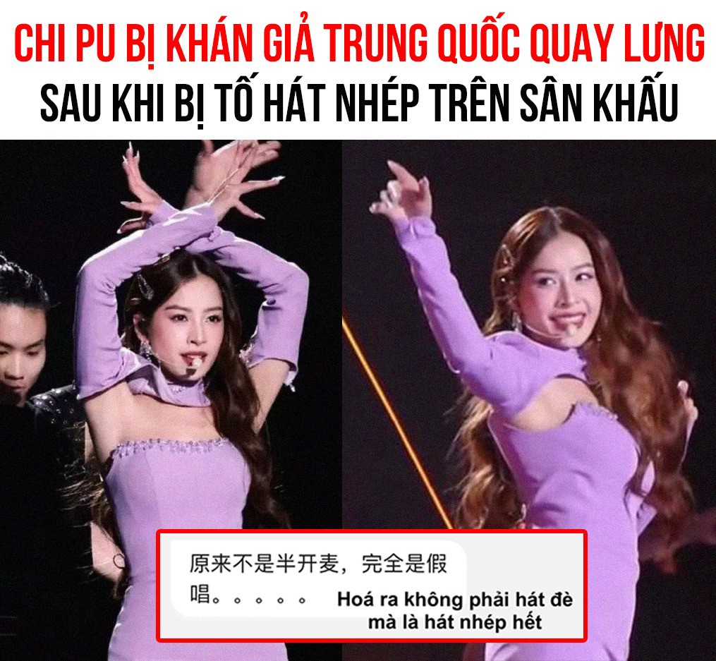 Giải trí - Phía Chi Pu lên tiếng về ồn ào hát nhép, bị trang tin Trung Quốc 'điểm mặt gọi tên'