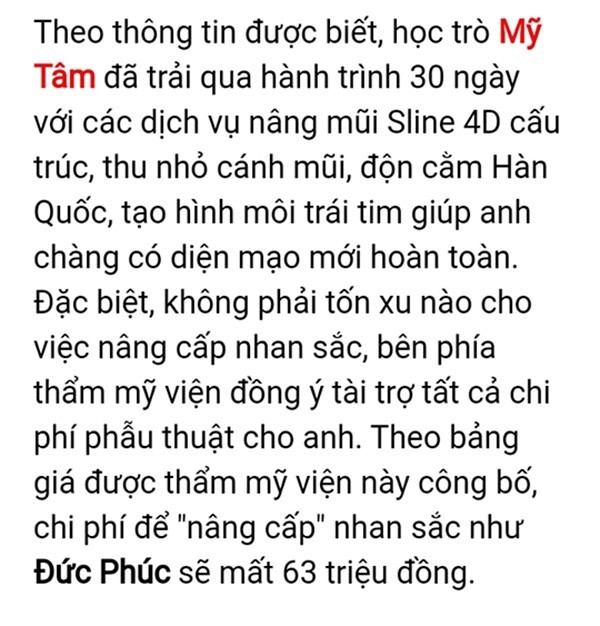 Giải trí - Giá 'dao kéo' của sao Việt: Người chi 1 tỷ làm Phạm Băng Băng, vợ Văn Hậu gây bất ngờ (Hình 7).