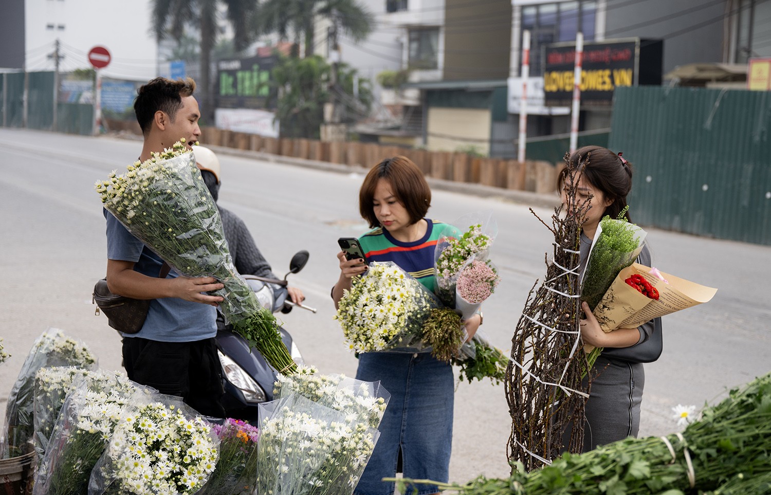 Dân sinh - Chưa đến Tết, hoa lê bất ngờ xuất hiện giữa Hà Nội (Hình 8).