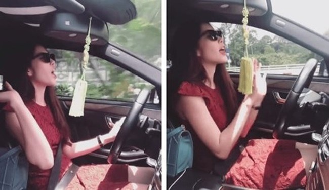 Giải trí - Lê Dương Bảo Lâm có hành động gây tranh cãi khi đang chạy xe trên đường phố (Hình 2).