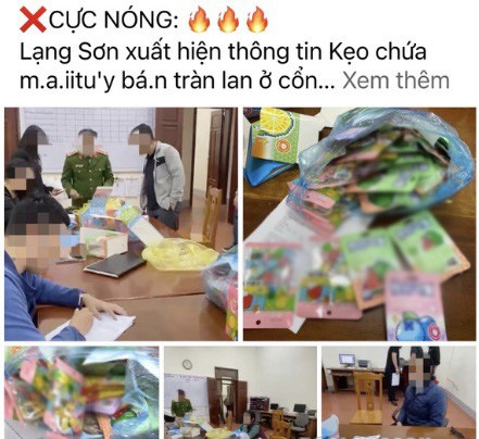 Cộng đồng mạng - Xôn xao thông tin kẹo bán ở cổng trường chứa chất ma túy, Công an tỉnh Lạng Sơn nói gì? (Hình 2).